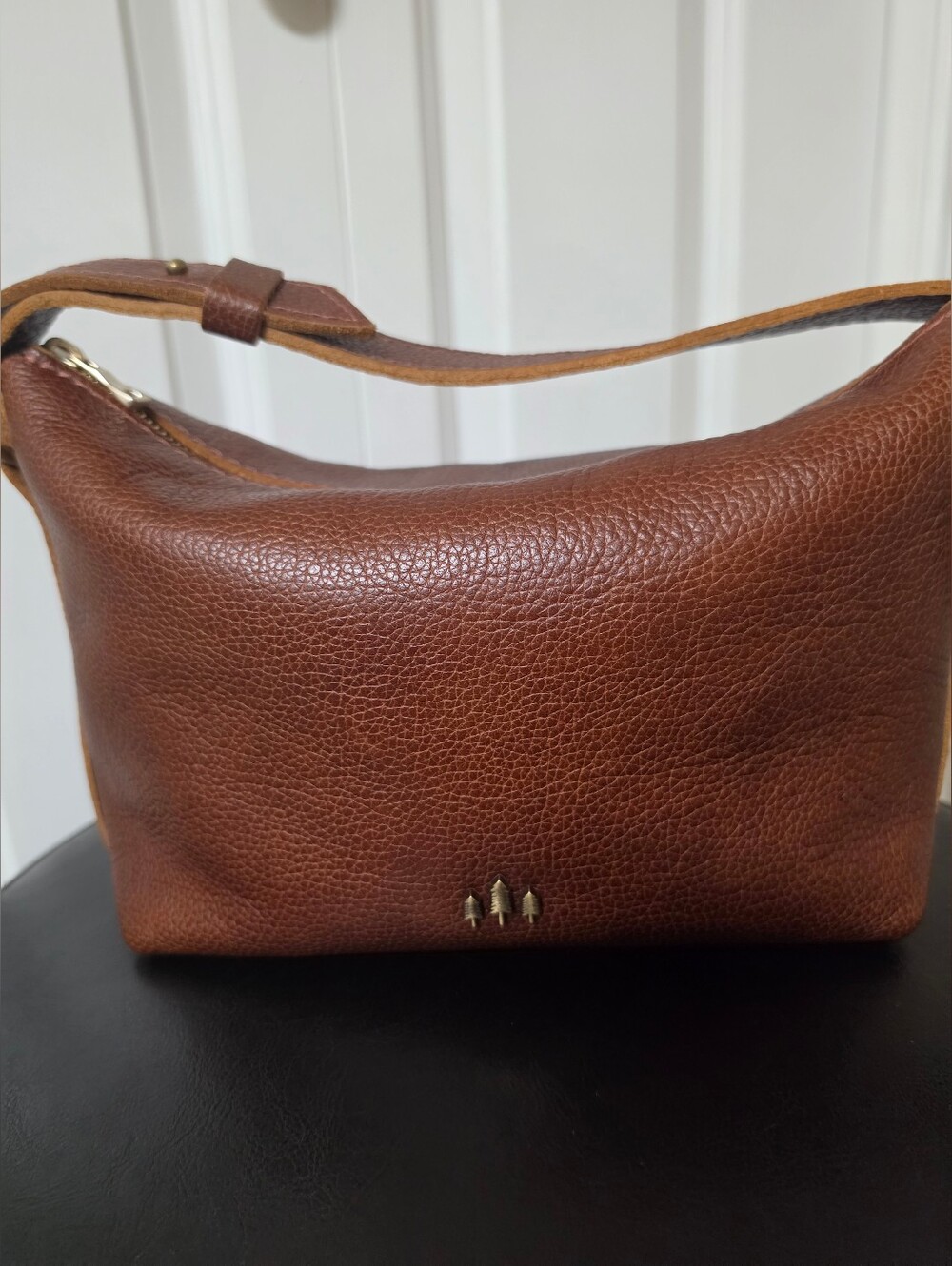 Portland Leather Goods Small Slouchy Shoulder Bag/Color: Asheville - Picture 2 of 9